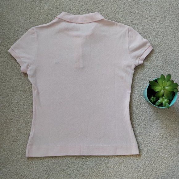 LACOSTE Pink Golf Polo Sz 36 - Picture 2 of 5